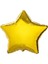 Yıldız Folyo Balon Gold Doğum Günü Parti Balonu 24 Inc 1
