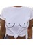 Oversize Göğüs Çizim Pinterest Tittie T-Shirt 1