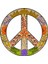 Peace Barış Işareti Araba Oto Motosiklet Sticker 00037 4