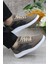 Dks 2004 Vizon Hafif Rahat Keten Sneaker Erkek Ayakkabı 5