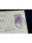 Antiye 1889 Yılı Alman Reich Döneminden 5 Pfennig Kendinden Pullu Post Kartı Postadan Geçmiş Varış Damgalı 2
