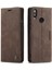 Huawei P20 Lite Için Flip Case Vintage Pu Deri Cüzdan Flip Folio Kitap (Yurt Dışından) 1