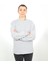 Sıfır Yaka Sweatshirt Unisex Gri 1003PGSTDGRY 1