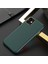 Iphone 11 Uyumlu Deri Görünümlü Metal Kamera Çıkıntılı Sert Natura Kapak 1
