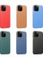 Iphone 12 Pro Max Uyumlu Deri Görünümlü Metal Kamera Çıkıntılı Sert Natura Kapak 4
