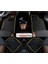 Renault Megane 3 2008-2016 Hatchback Prime Siyah Halı Sarı Kenar Halı Paspas 1