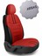 Wolkswagen Jetta Tridline Sedan 2012-2020 Aracınıza Uyumlu Koltuk Kılıfı Luxe Deri Kırmızı 2
