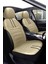 Audi A-5 Sedan 2010-2015 Aracınıza Uyumlu Koltuk Kılıfı Luxe Deri Bej Siyah 1