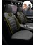 Citroen C4 Hatchback 2016-2020 Aracınıza Uyumlu Koltuk Kılıfı Arı Binek Siyah Sarı 1