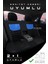 Chevrolet Cruze Sedan 2009-2014 Aracınıza Uyumlu Koltuk Kılıfı Tay Tüyü Siyah Mavi 4