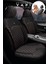 Toyota Auris - 2 Hatchback 2013 Aracınıza Uyumlu Koltuk Kılıfı Jakar Deri Siyah Krmz 1