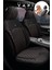 Wolkswagen Beetle Hatchback 2012-2016 Aracınıza Uyumlu Koltuk Kılıfı Jakar Deri Siyah Krmz 1