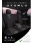 Wolkswagen Beetle Hatchback 2012-2016 Aracınıza Uyumlu Koltuk Kılıfı Jakar Deri Siyah Krmz 4
