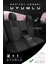 Chevrolet Aveo Sedan 2011-2014 Aracınıza Uyumlu Koltuk Kılıfı Arı Binek Siyah Kırmz 3