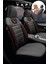 Citroen C4 Hatchback / Confortplus 2011-2015 Aracınıza Uyumlu Koltuk Kılıfı Arı Binek Siyah Kırmz 1