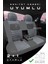 Renault Master Çift Kabin 6+1 2011 Aracınıza Uyumlu Koltuk Kılıfı Tay Tüyü Füme 3