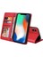 Iphone x Üç Kart Yuvaları Premium Deri Kickstand Için Flip Case (Yurt Dışından) 5
