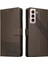 Samsung Galaxy S21 Artı Kickstand Premium Deri Üç Için Flip Case (Yurt Dışından) 1