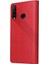 Huawei P30 Lite Premium Deri Kickstand 4 Köşe Üç Için Flip Case (Yurt Dışından) 5