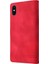 Iphone Xr Için Flip Case Cüzdan Kapak Darbeye Deri Kılıf Basit (Yurt Dışından) 5