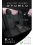 Toyota Yaris Hatchback 2012 Aracınıza Uyumlu Koltuk Kılıfı Arı Binek Siyah Yeşil 3