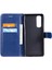 Kart Yuvası Klasik Düz Renk Cüzdan ile Oppo Reno4 Pro 4g Için Flip Case (Yurt Dışından) 4