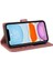 Iphone 11 Için Flip Case Üç Kart Yuvaları Kickstand Premium Deri (Yurt Dışından) 5