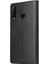 Huawei P30 Lite Premium Deri Kickstand 4 Köşe Üç Için Flip Case (Yurt Dışından) 5