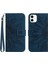 Kart Yuvaları ile iphone 11 Için Kılıf Tutucu Flip Cüzdan Telefon Kılıfı Kısa Pu (Yurt Dışından) 1