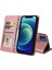 Iphone 12 Için Flip Case Pro Kickstand Üç Kart Yuvaları Premium Deri (Yurt Dışından) 1