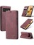 Google Piksel 6 Pro Manyetik Kapatma Darbeye Dayanıklı Vintage Pu Için Flip Case (Yurt Dışından) 3
