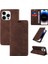 Iphone 15 Için Kılıf Pro Max Koruyucu Pu Deri Manyetik Folio Cüzdan (Yurt Dışından) 1