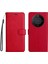 Huawei Mate 60 Pro Için Flip Case Yüksek Kalite Deri Klasik Düz Renk (Yurt Dışından) 2