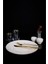 Lombardino Minimalist Modern Silver Tekli Porselen Servis Tabağı 25 cm 1