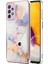 Samsung Galaxy Için Kılıf A52S 5g Mermer Kart Yuvaları Yumuşak Tpu Tampon Ince (Yurt Dışından) 1