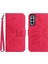 Samsung Galaxy S21 Artı Kısa Kayış Kabartmalı Ayçiçeği Flip Telefon (Yurt Dışından) 1