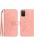 Kart Yuvaları Tutucu Lüks Pu Deri Flip ile Samsung Galaxy A02S Için Kılıf (Yurt Dışından) 1