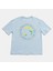 Oversized Select Baskılı Erkek Açık Mavi T-Shirt 4