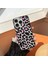 iPhone 14 Pro Kılıf Sert Pc Su Transfer Baskı Telefon Koruyucu Kapak Leopar Desenli Tasarım-Siyah+Pembe (Yurt Dışından) 1