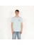 Slimfit Future Baskılı Açık Mavi Erkek T-Shirt 3