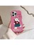 iPhone 15 Pro Kapak Tpu Telefon Koruyucu Kabuk Karikatür Desenli Telefon Kılıfı-Pembe (Yurt Dışından) 1