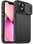 iPhone 13 Mini Için 5.4 Inç Cep Telefonu Kılıfı Pc+Tpu Kabuk, Slaytlı Kamera Kapağı-Siyah (Yurt Dışından) 1