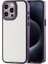 iPhone 13 Pro Için 6.1 Inç Kılıf Tpu+Pc Galvanik Kenarlar Telefon Kapağı-Mor (Yurt Dışından) 1