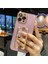iPhone 12 Pro Için 6.1 Inç Kapak Parlak Rhinestone Kickstand Darbeye Dayanıklı Tpu Telefon Kılıfı-Sakura Mor (Yurt Dışından) 1
