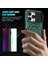 iPhone 13 Pro Lens Kapaklı Kılıf Pc+Tpu Telefon Kapağı Magsafe-Siyahımsı Yeşil ile Uyumlu (Yurt Dışından) 2
