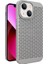 iPhone 13 Kılıf Içi Boş Delikli Isı Dağılımı Sert Pc Telefon Kapağı-Gri (Yurt Dışından) 1
