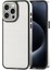 iPhone 13 Pro Için 6.1 Inç Kılıf Tpu+Pc Galvanik Kenarlar Telefon Kapağı-Gümüş (Yurt Dışından) 1