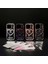 iPhone 12 Pro Max Için 6.7 Inç Tpu Kılıf Elektroliz Kaplama Şeffaf Telefon Kickstand Kapağı, Parıltılı Kağıt-Mor (Yurt Dışından) 4