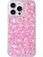 iPhone 14 Pro Için Darbeye Dayanıklı Kapak Sparkle Epoxy Tpu Akıllı Telefon Kılıfı-Pembe (Yurt Dışından) 1