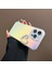 iPhone 13 Pro Için 6.1 Inç Kılıf Lazer Etkisi Pc+Tpu Inciler Kalp Dekor Mat Telefon Kapağı-Şeffaf (Yurt Dışından) 4